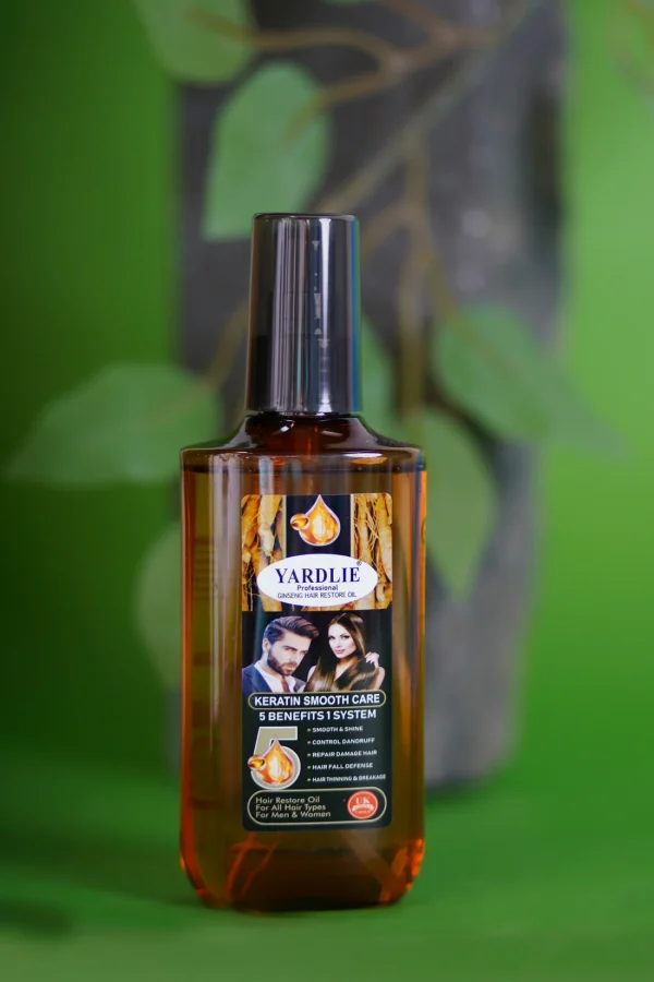 Yardlie Ginseng Anti Hair fall & Anti Dandruff Hair Oil - Image 2