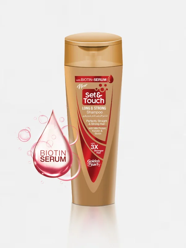 Golden Pearl Set and Touch Shampoo - Long and Strong Shampoo