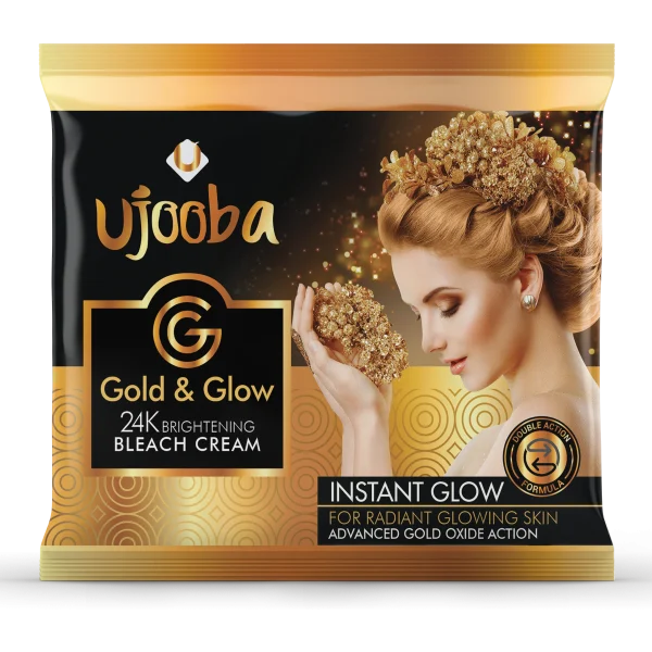 Ujooba Gold & Glow 24k Brightening Bleach Cream