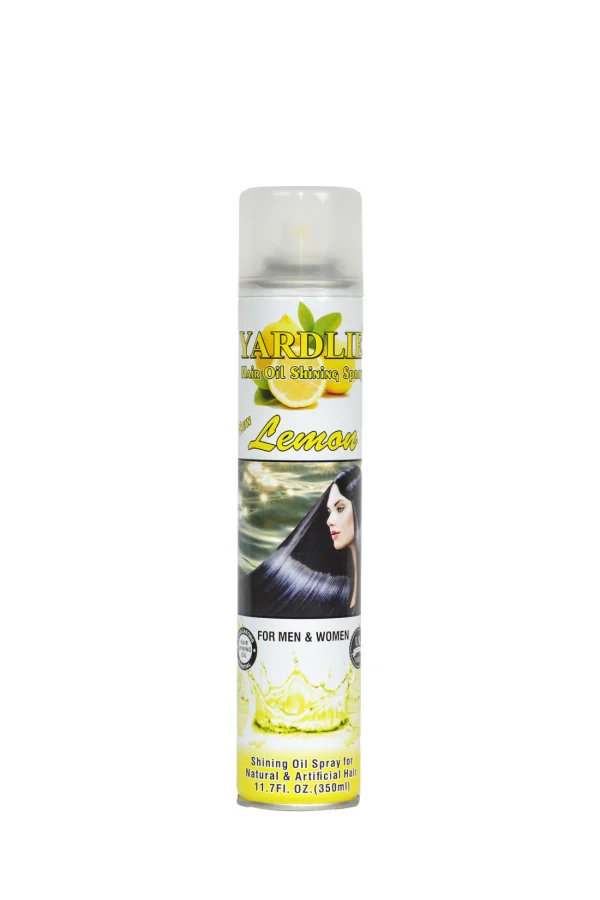 Yardlie Professional Hair Shinning Spray Lemon .