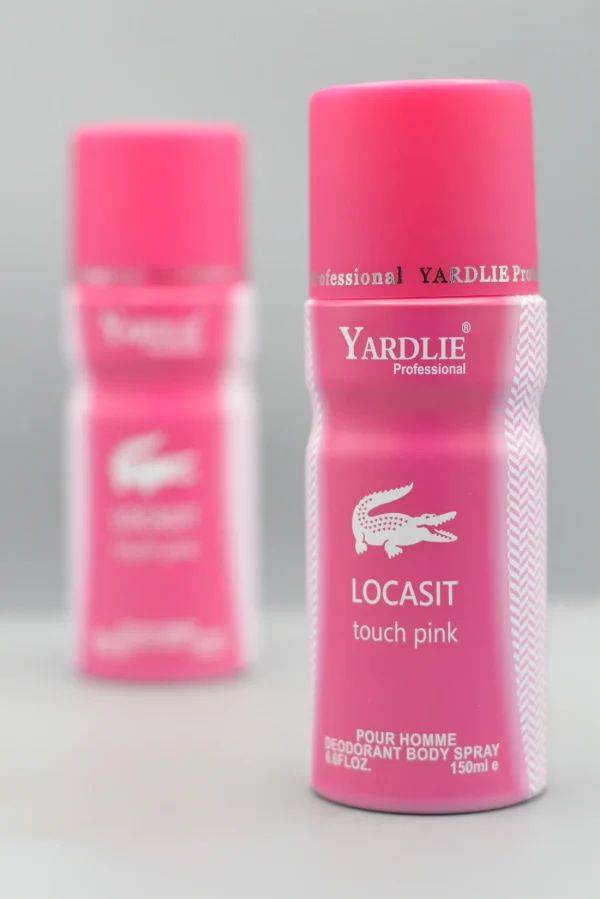 Yardlie Professional LOCASIT TOUCH PINK Body Spray . - Image 2