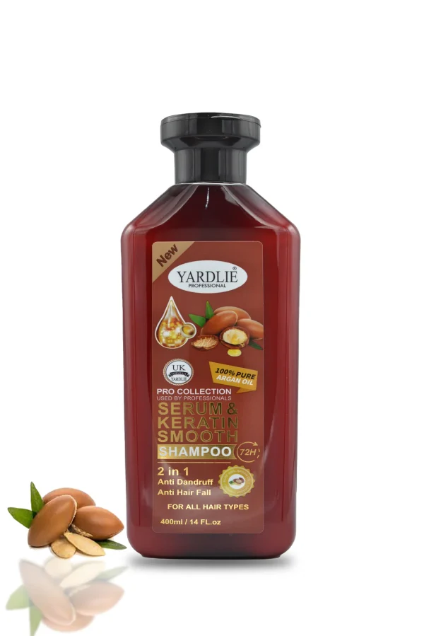 Yardlie Professional Pro Serum & Keratin Shampoo .