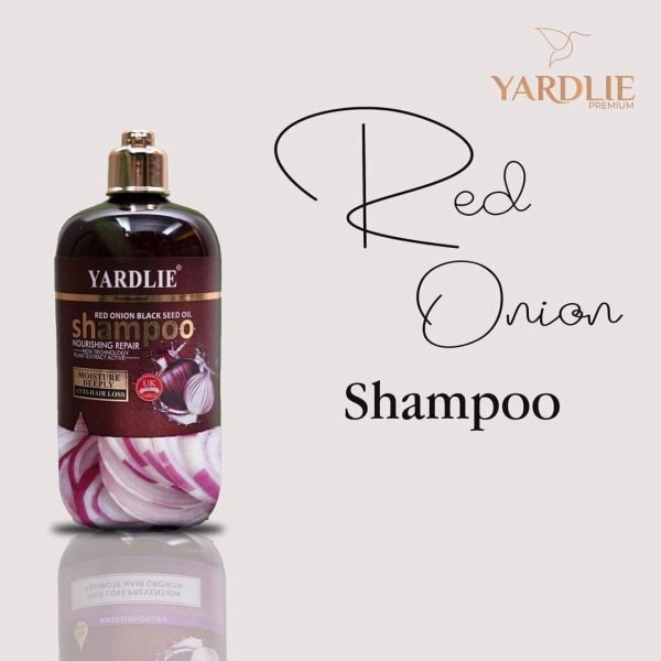 Yardlie  Red Onion Black Seed With Flower Aroma Shampoo .